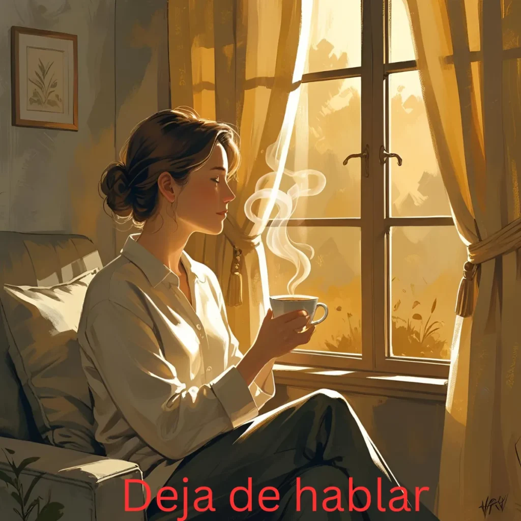Deja de hablar