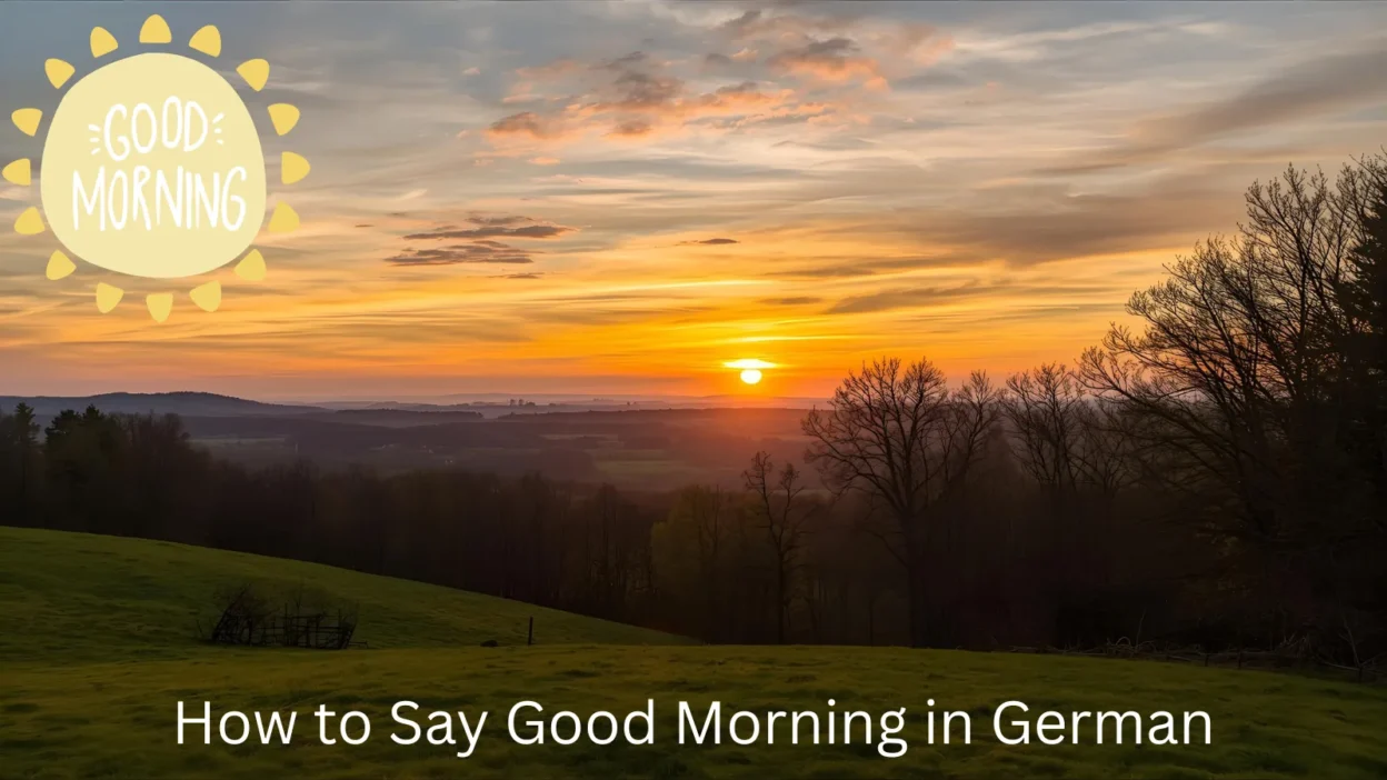 How to Say Good Morning in German