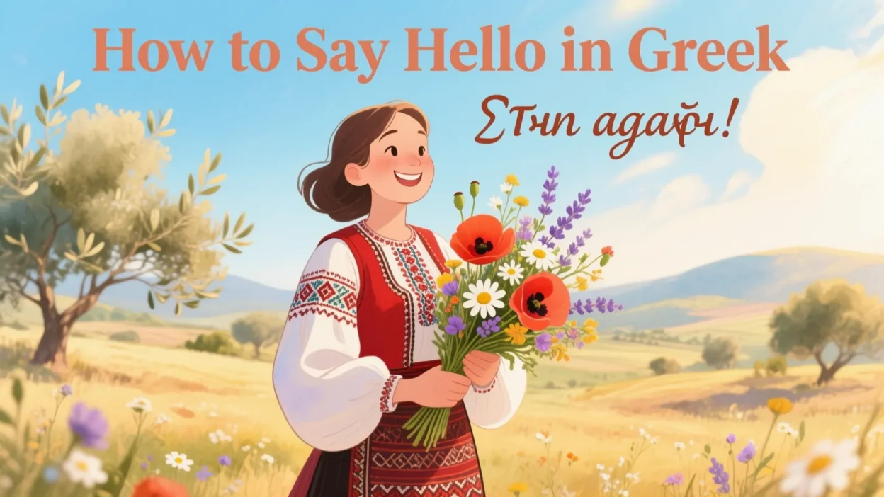 How to Say Hello in Greek