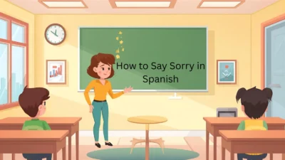 How to Say Sorry in Spanish