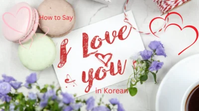 I Love You in Korean