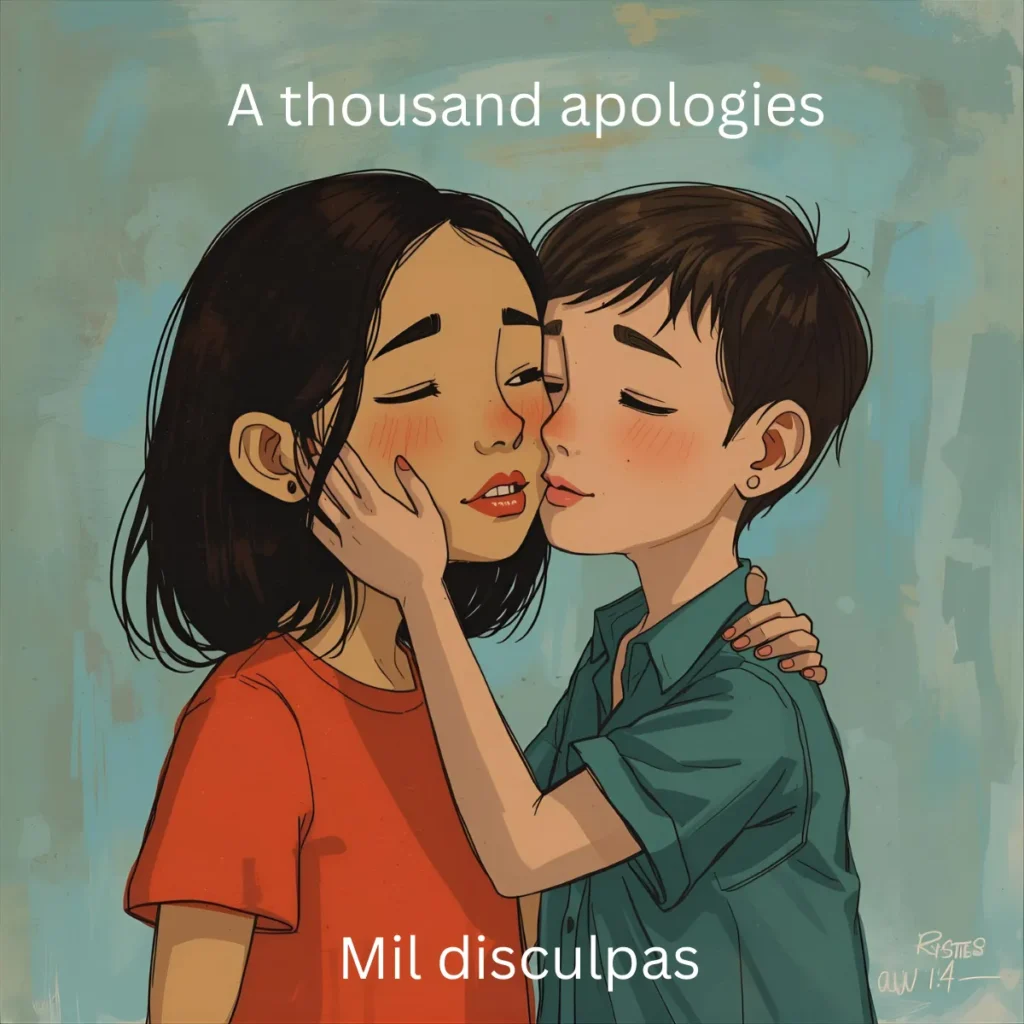 Mil disculpas