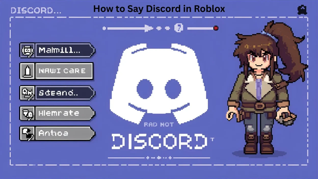 How to Say Discord in Roblox
