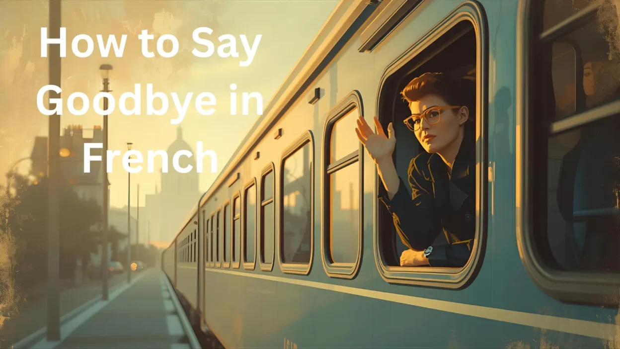How to Say Goodbye in French