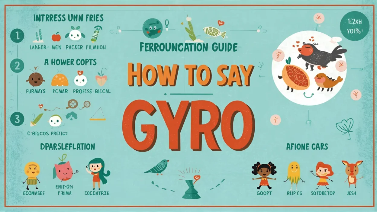 How to Say Gyro