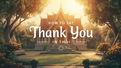 How to Say Thank You in Thai