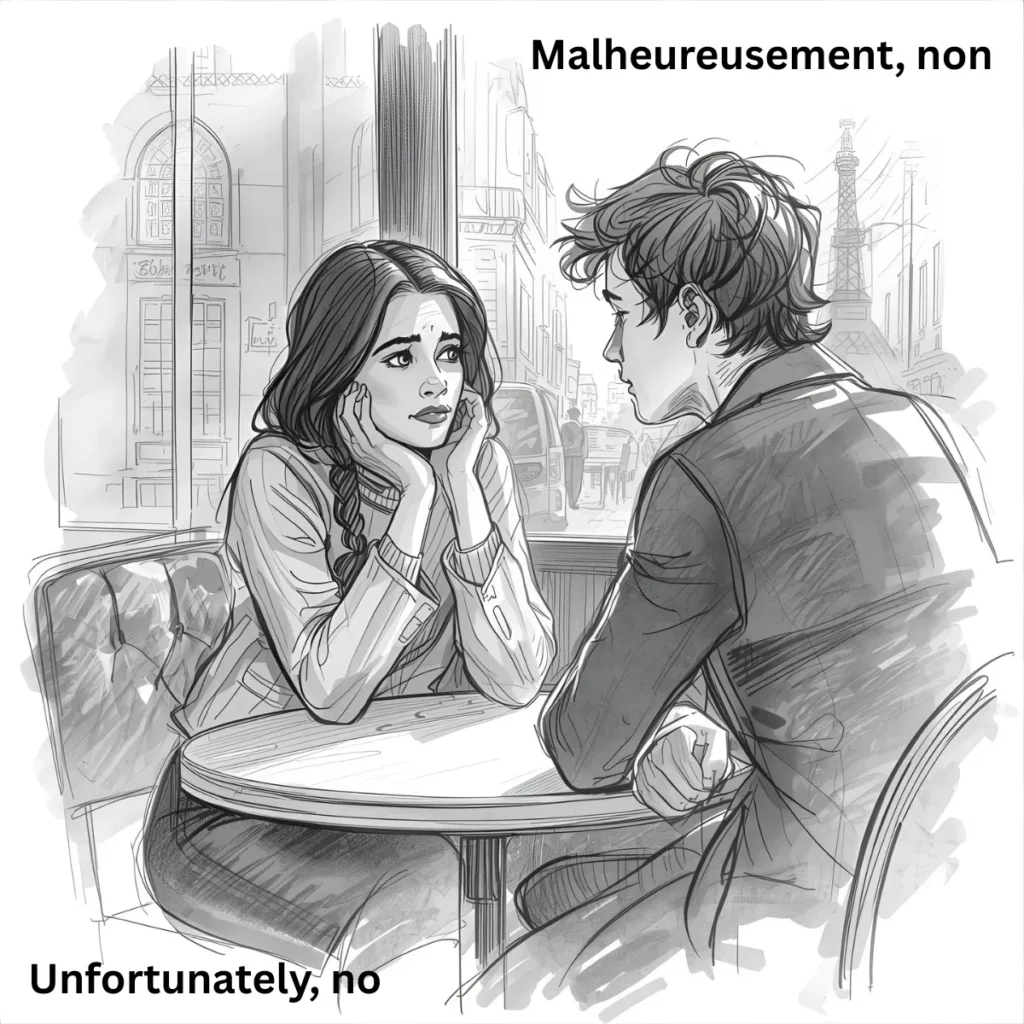 Malheureusement non