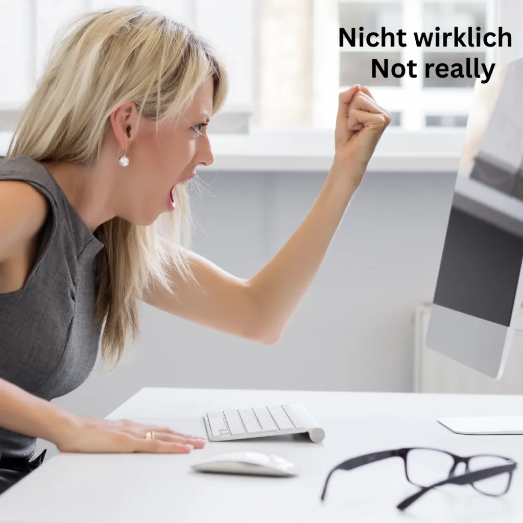  Nicht wirklich