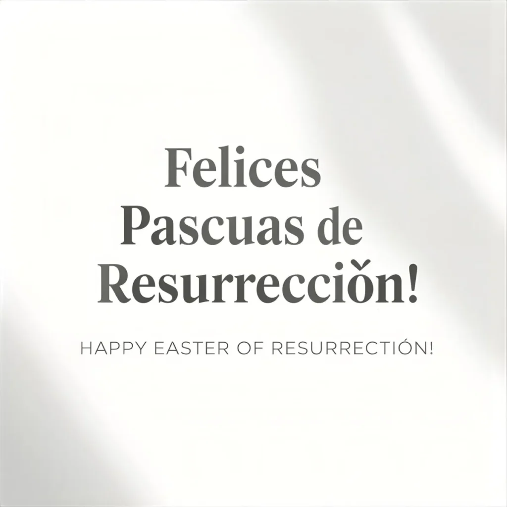Happy Easter of Resurrection