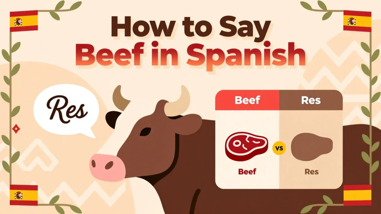 How to Say Beef in Spanish