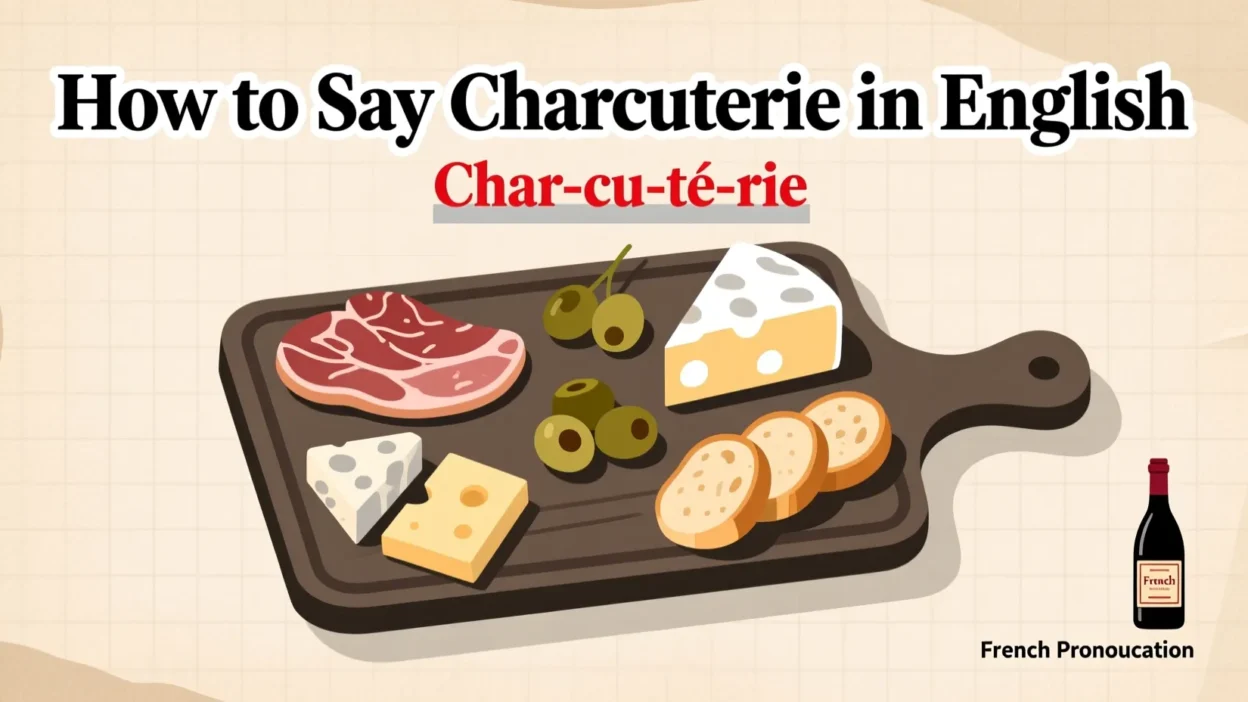 How to Say Charcuterie in English