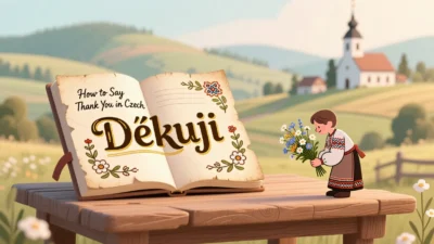 How to Say Thank You in Czech