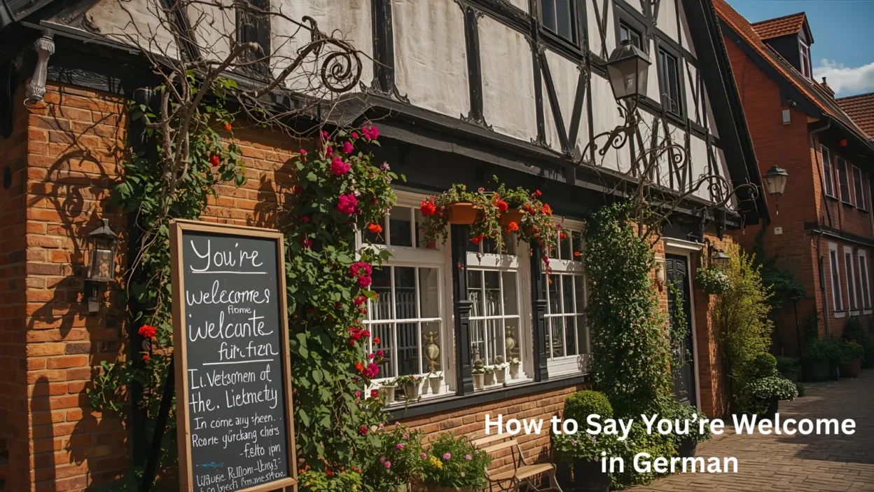 How to Say You’re Welcome in German