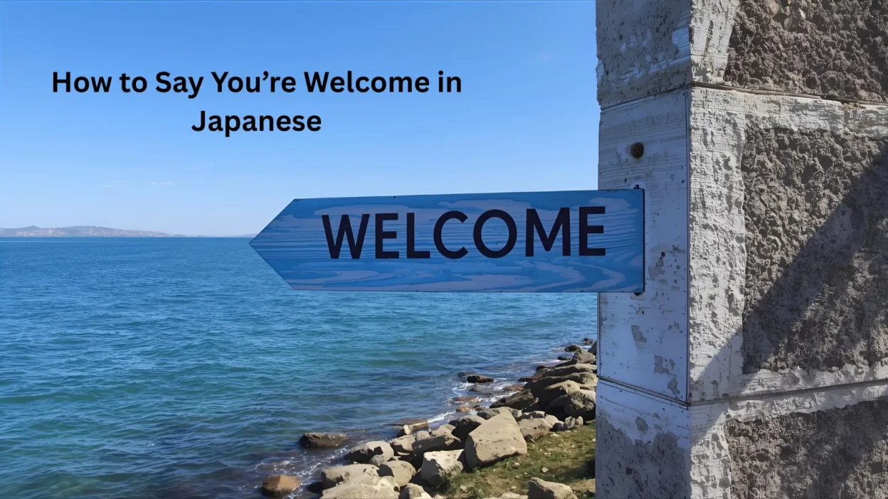 How to Say You’re Welcome in Japanese