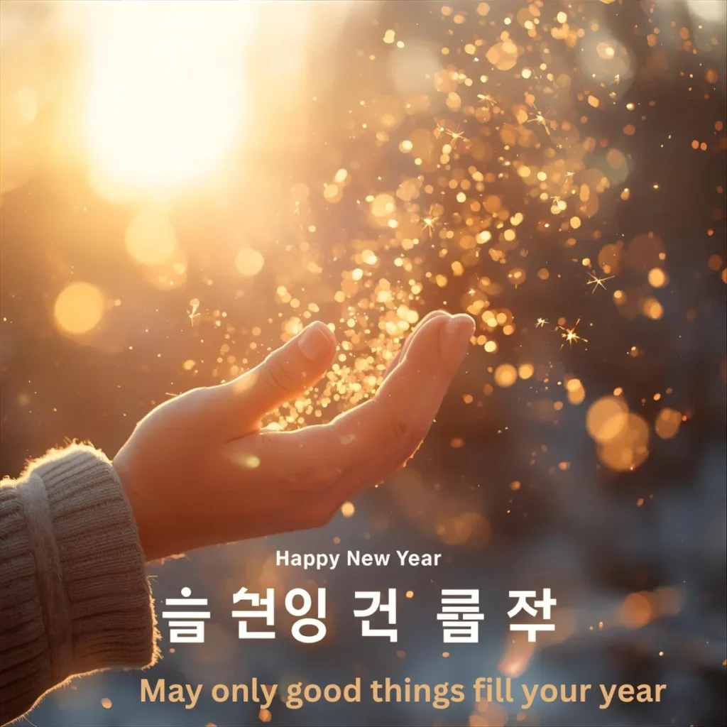 May only good things fill your year