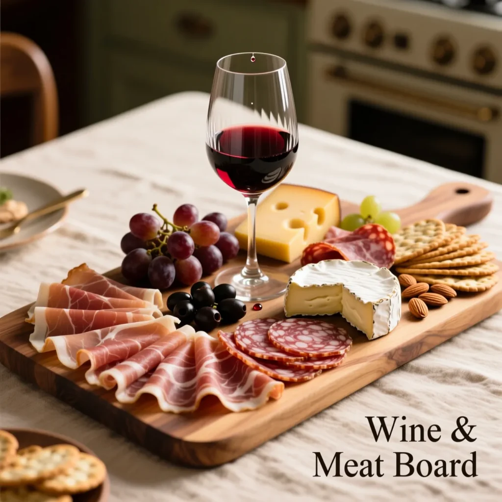 Wine & Meat Board